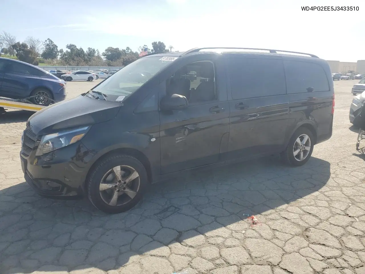 2018 Mercedes-Benz Metris VIN: WD4PG2EE5J3433510 Lot: 51702955