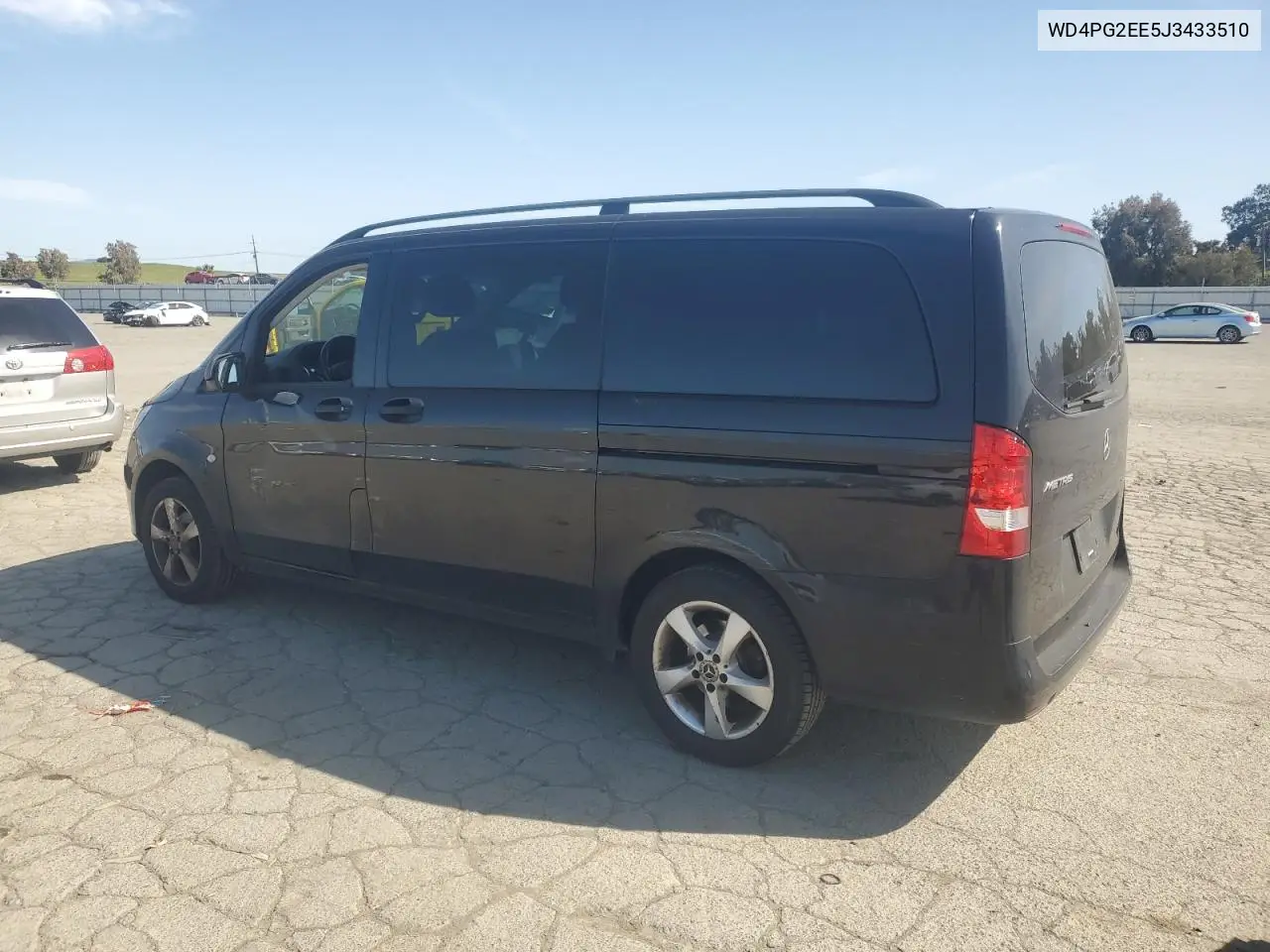 2018 Mercedes-Benz Metris VIN: WD4PG2EE5J3433510 Lot: 51702955
