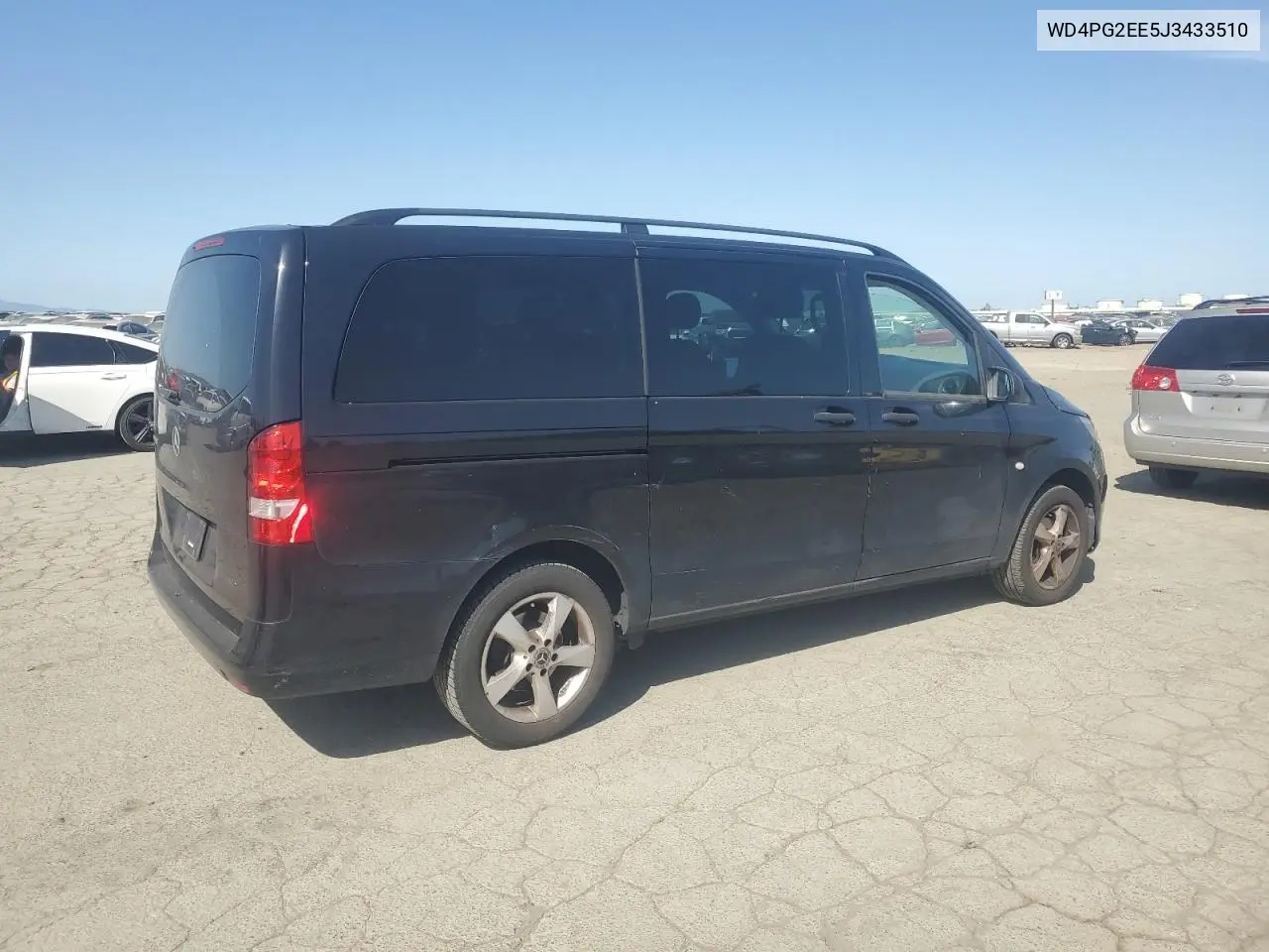 2018 Mercedes-Benz Metris VIN: WD4PG2EE5J3433510 Lot: 51702955