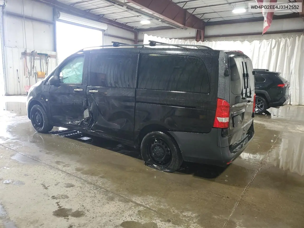 2018 Mercedes-Benz Metris VIN: WD4PG2EE4J3342552 Lot: 54924615