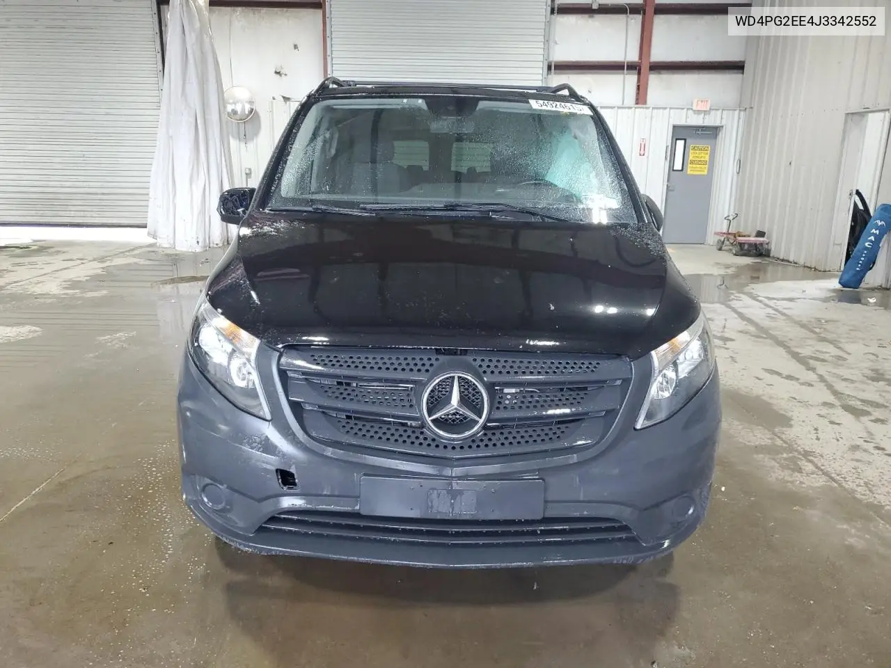2018 Mercedes-Benz Metris VIN: WD4PG2EE4J3342552 Lot: 54924615