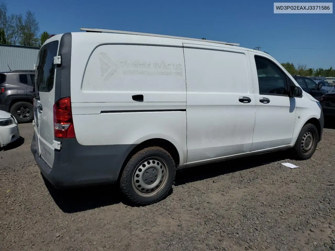 2018 Mercedes-Benz Metris VIN: WD3PG2EAXJ3371586 Lot: 55507845