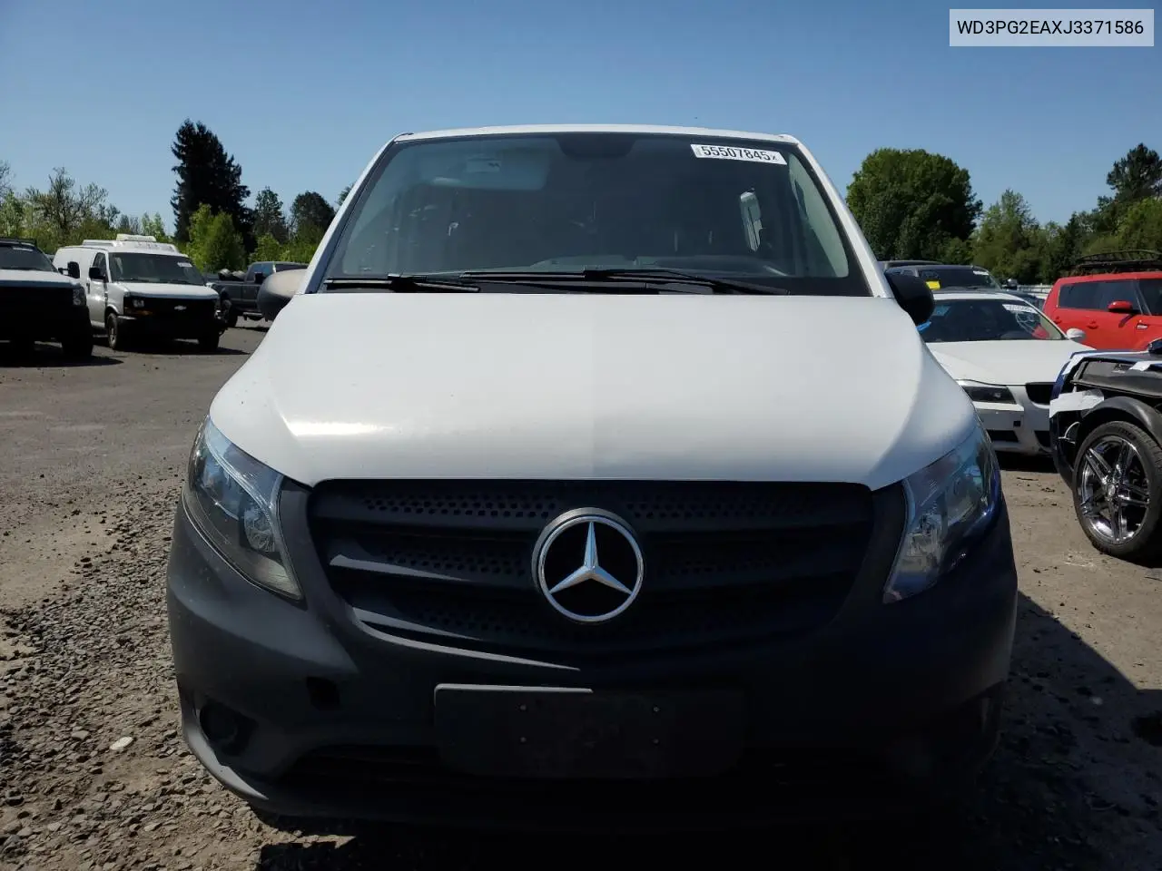 2018 Mercedes-Benz Metris VIN: WD3PG2EAXJ3371586 Lot: 55507845