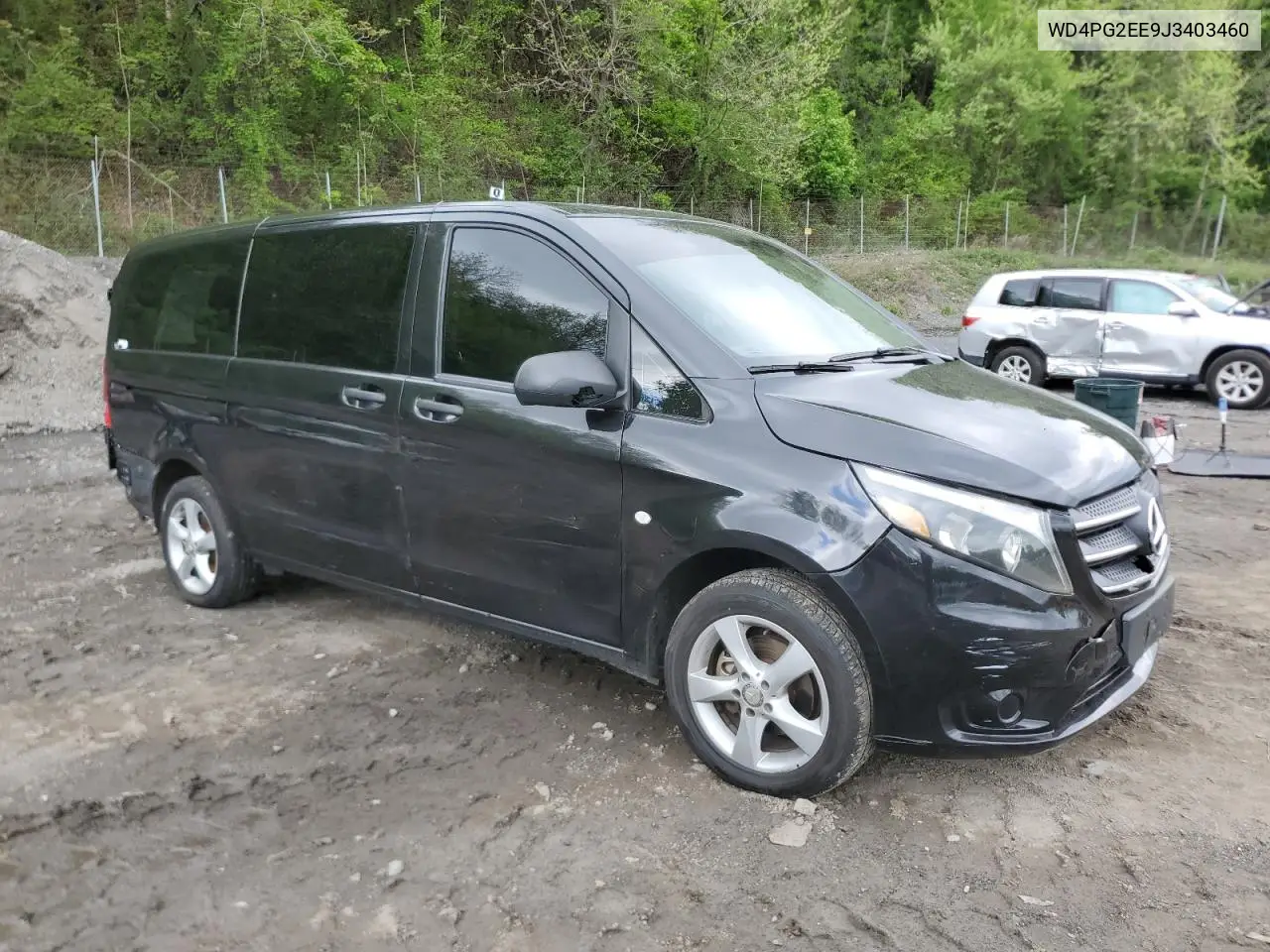 2018 Mercedes-Benz Metris VIN: WD4PG2EE9J3403460 Lot: 55995825