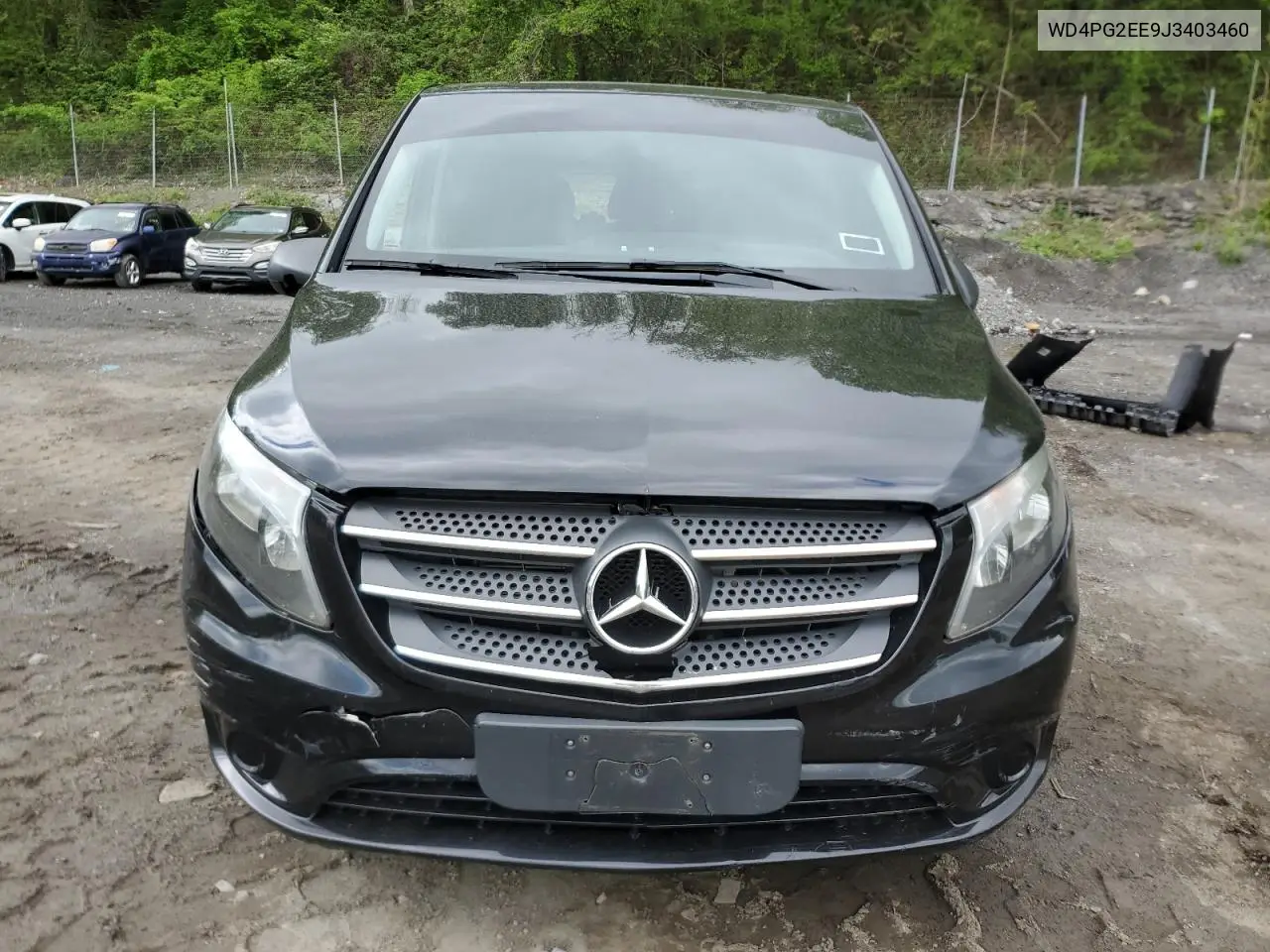 2018 Mercedes-Benz Metris VIN: WD4PG2EE9J3403460 Lot: 55995825