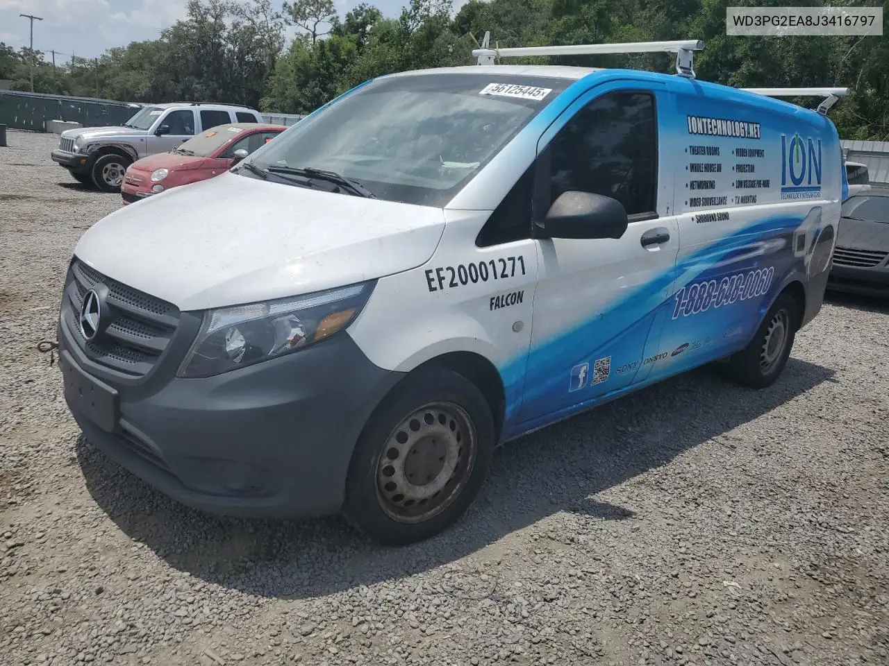 2018 Mercedes-Benz Metris VIN: WD3PG2EA8J3416797 Lot: 56125445