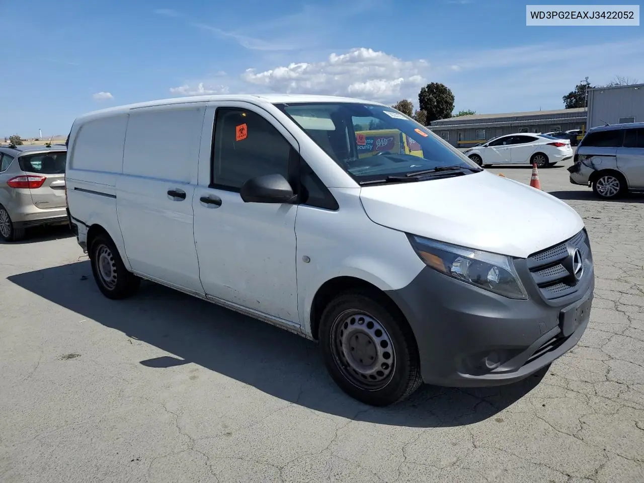 2018 Mercedes-Benz Metris VIN: WD3PG2EAXJ3422052 Lot: 56320105
