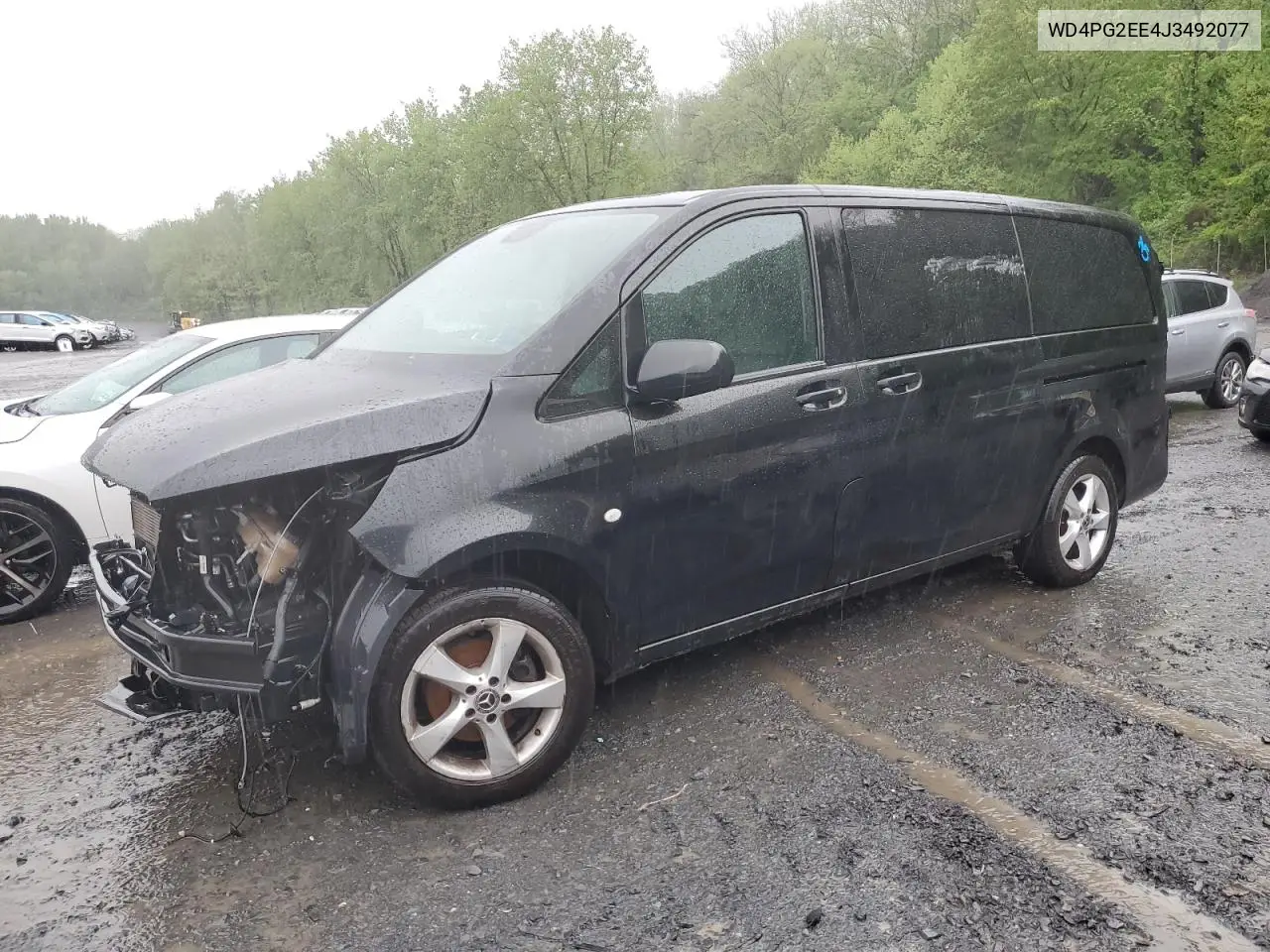 2018 Mercedes-Benz Metris VIN: WD4PG2EE4J3492077 Lot: 56326095