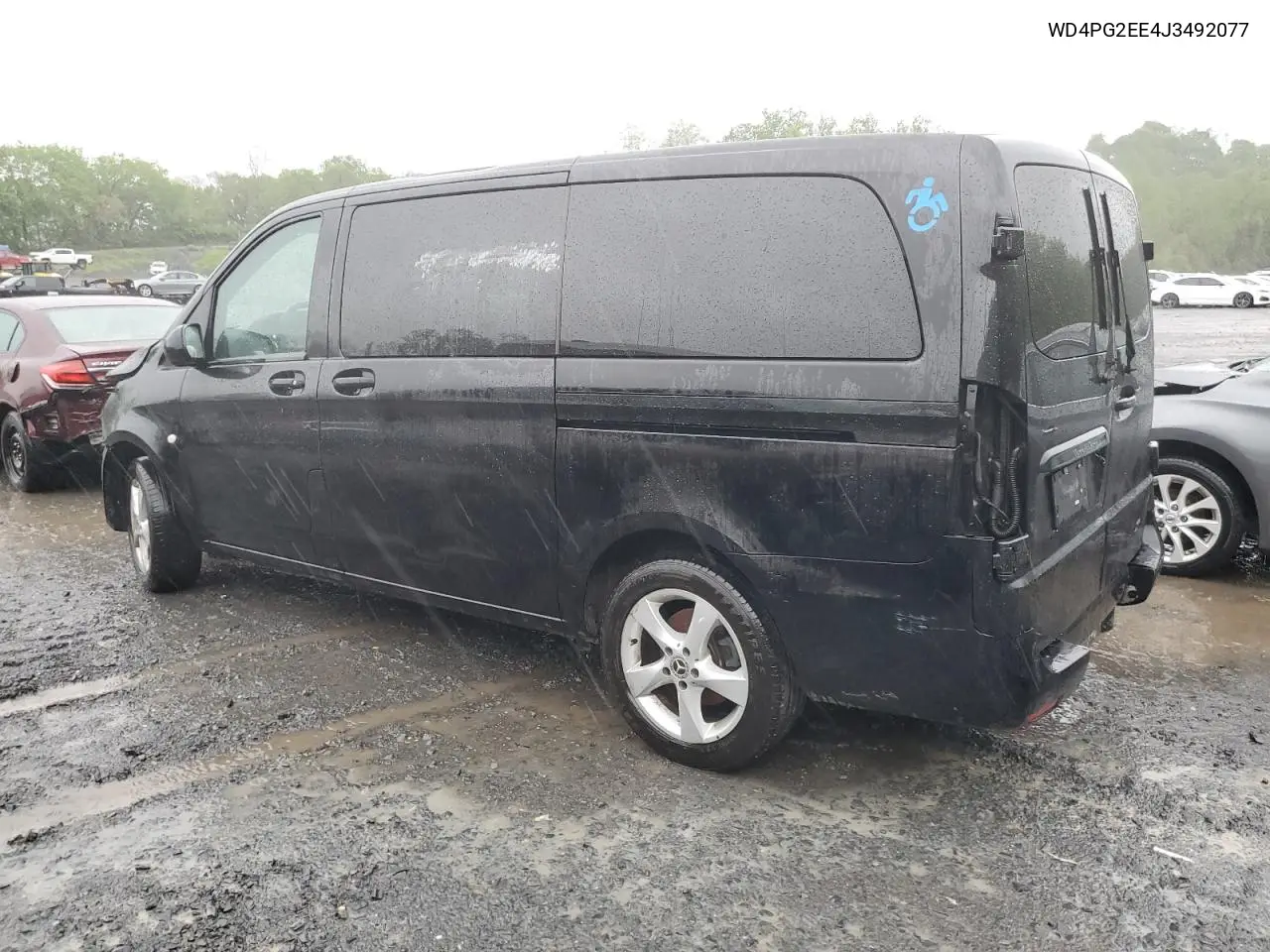 2018 Mercedes-Benz Metris VIN: WD4PG2EE4J3492077 Lot: 56326095