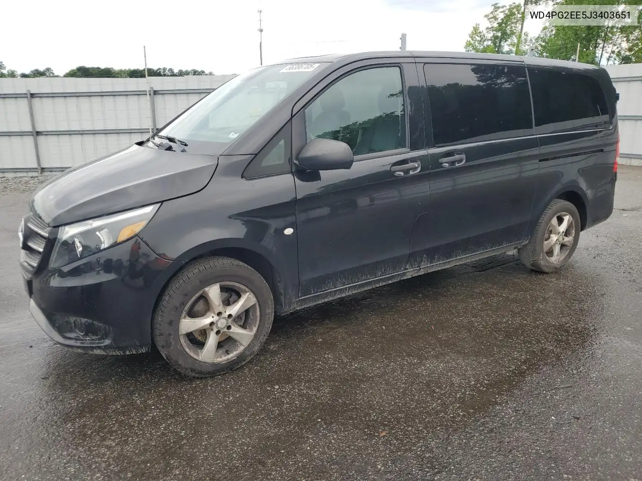 2018 Mercedes-Benz Metris VIN: WD4PG2EE5J3403651 Lot: 56386705