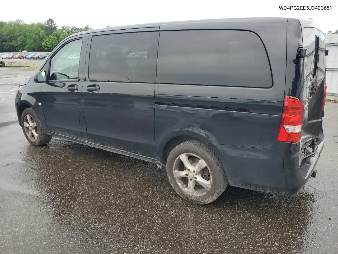 2018 Mercedes-Benz Metris VIN: WD4PG2EE5J3403651 Lot: 56386705