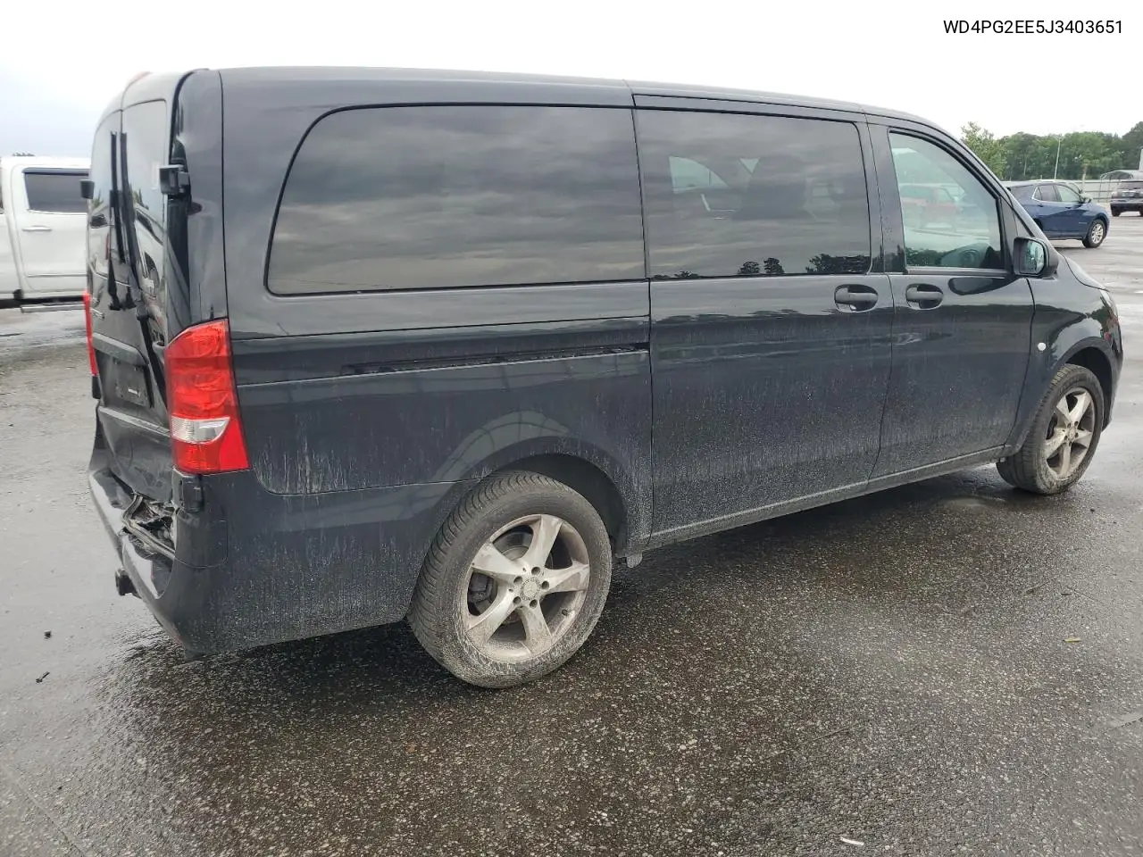 2018 Mercedes-Benz Metris VIN: WD4PG2EE5J3403651 Lot: 56386705