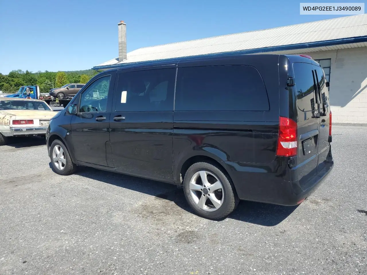 2018 Mercedes-Benz Metris VIN: WD4PG2EE1J3490089 Lot: 59262605