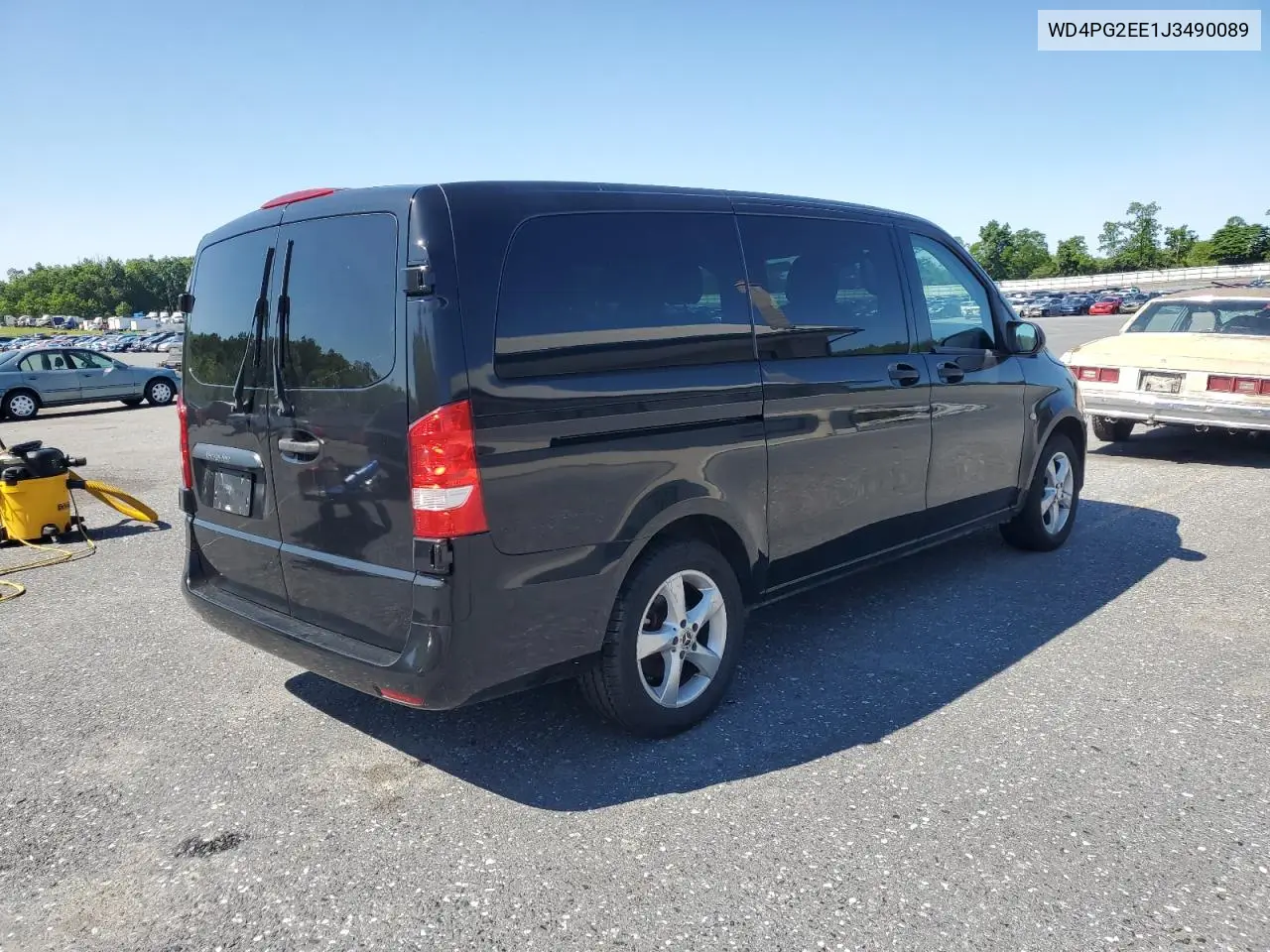 2018 Mercedes-Benz Metris VIN: WD4PG2EE1J3490089 Lot: 59262605