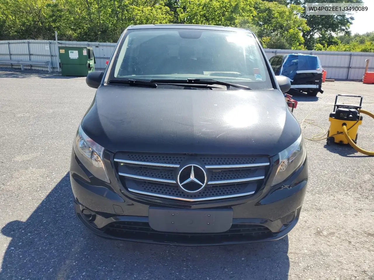2018 Mercedes-Benz Metris VIN: WD4PG2EE1J3490089 Lot: 59262605