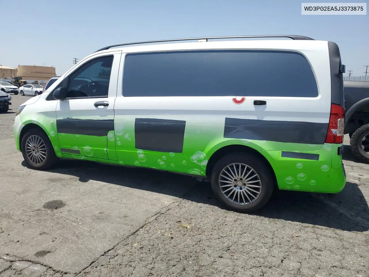 2018 Mercedes-Benz Metris VIN: WD3PG2EA5J3373875 Lot: 61991855