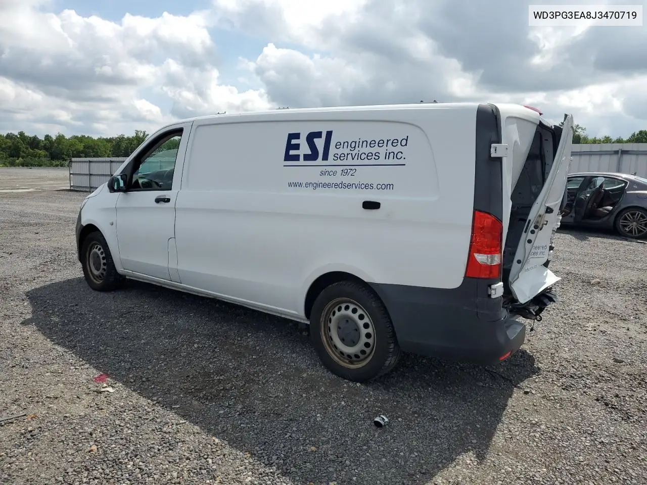 2018 Mercedes-Benz Metris VIN: WD3PG3EA8J3470719 Lot: 64584265