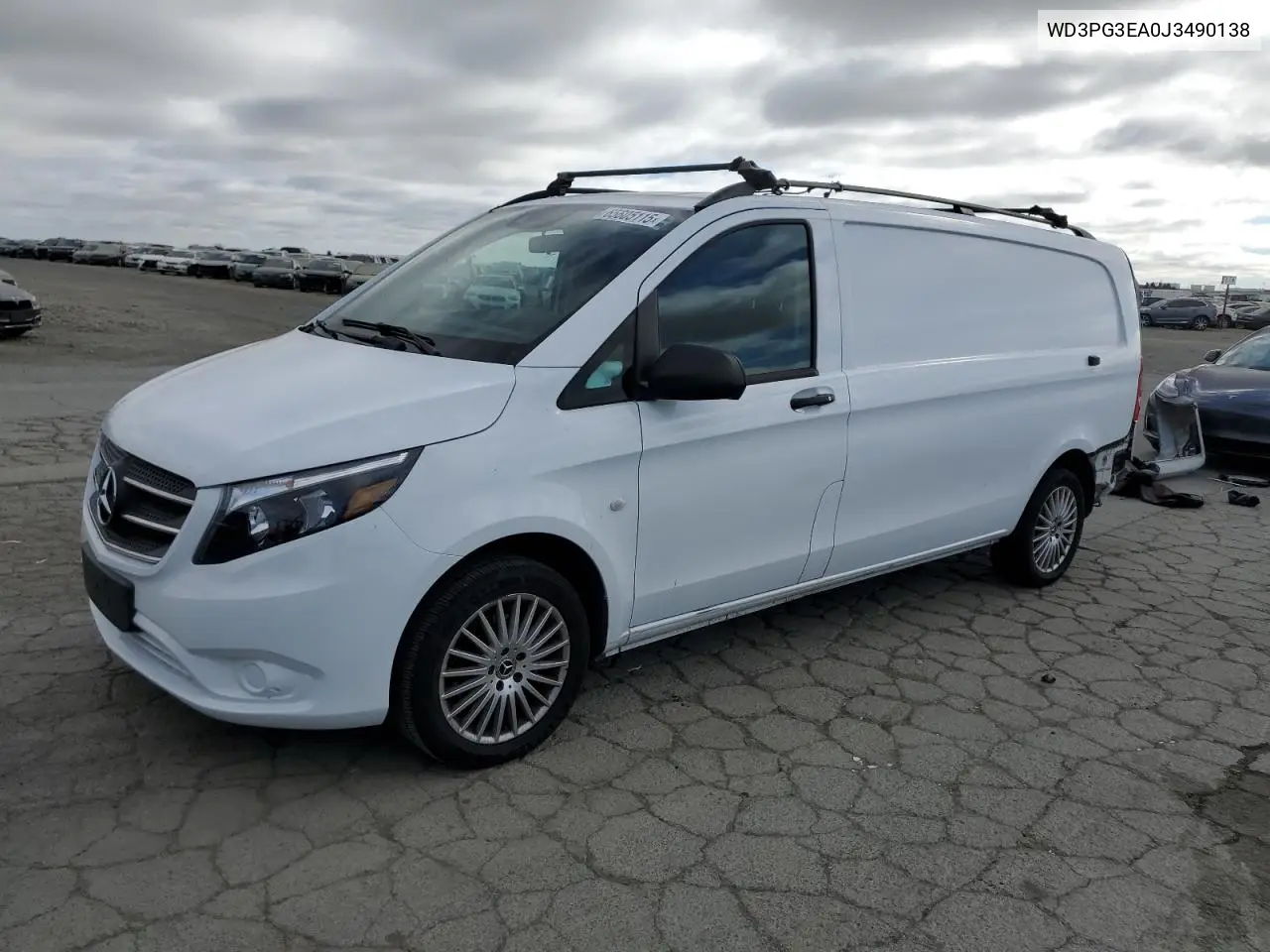 2018 Mercedes-Benz Metris VIN: WD3PG3EA0J3490138 Lot: 65605115