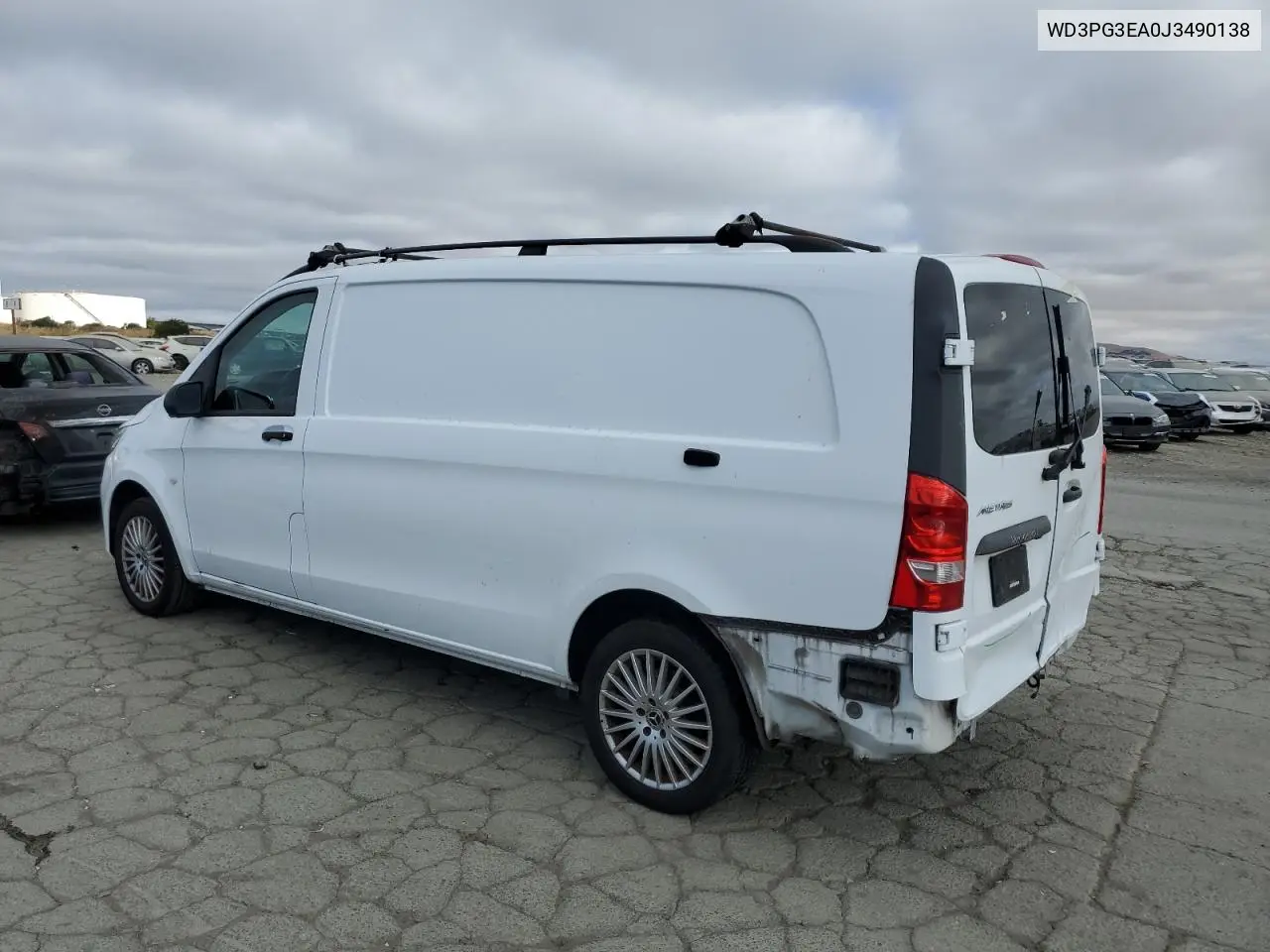 2018 Mercedes-Benz Metris VIN: WD3PG3EA0J3490138 Lot: 65605115