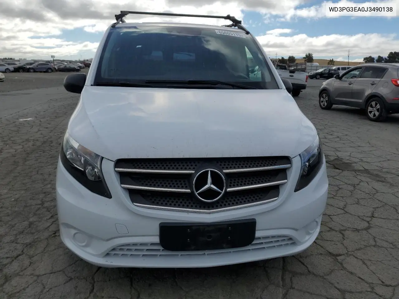 2018 Mercedes-Benz Metris VIN: WD3PG3EA0J3490138 Lot: 65605115