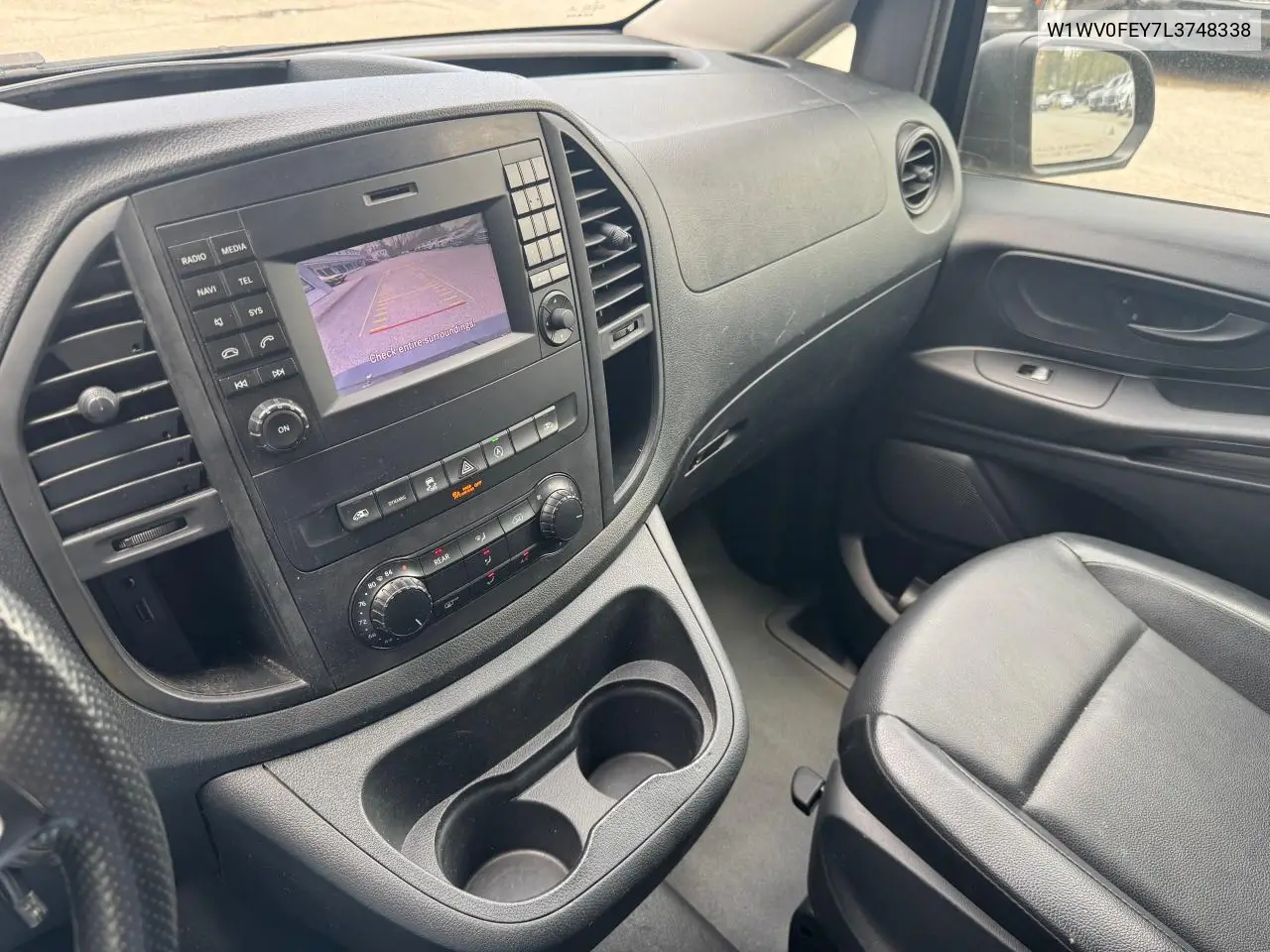 2020 Mercedes-Benz Metris VIN: W1WV0FEY7L3748338 Lot: 55879505