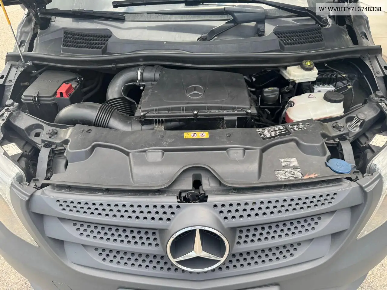 2020 Mercedes-Benz Metris VIN: W1WV0FEY7L3748338 Lot: 55879505