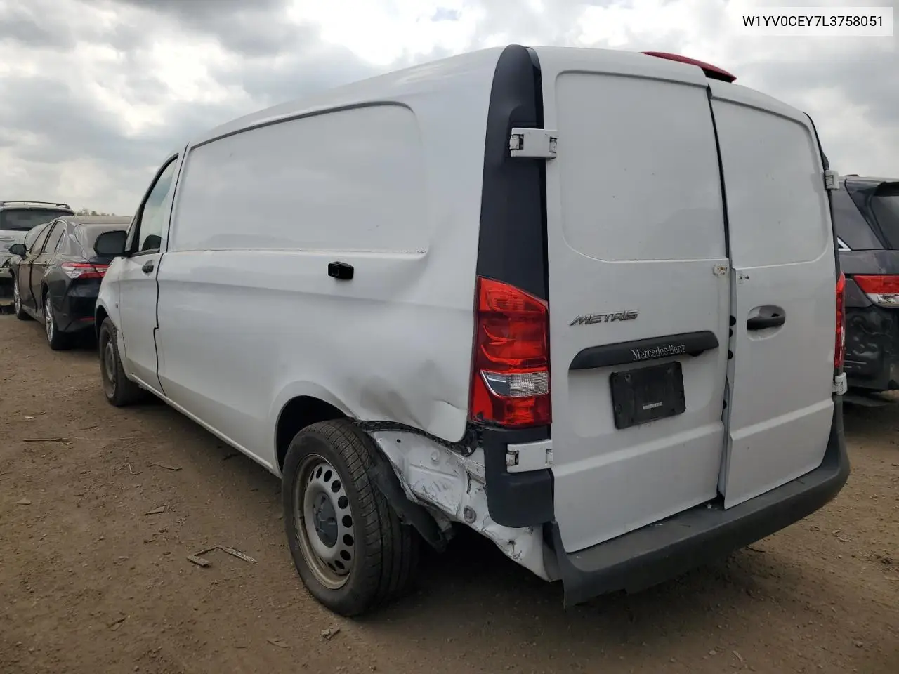 2020 Mercedes-Benz Metris VIN: W1YV0CEY7L3758051 Lot: 56547095