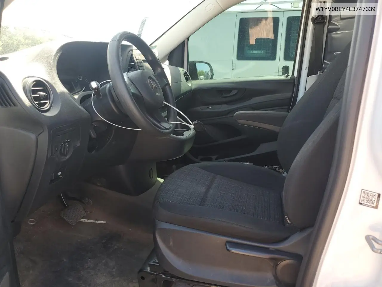2020 Mercedes-Benz Metris VIN: W1YV0BEY4L3747339 Lot: 58855925