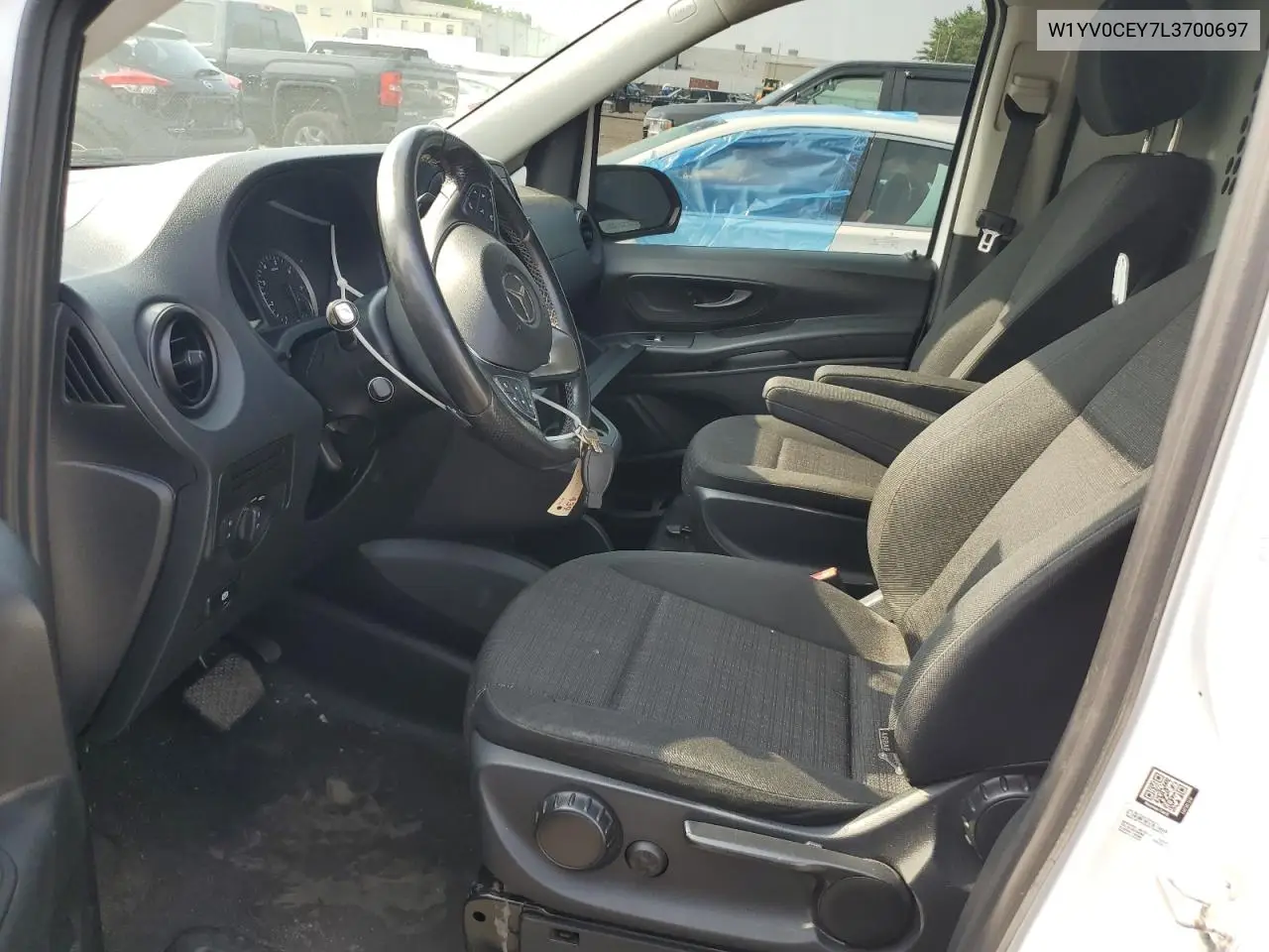 2020 Mercedes-Benz Metris VIN: W1YV0CEY7L3700697 Lot: 60197795