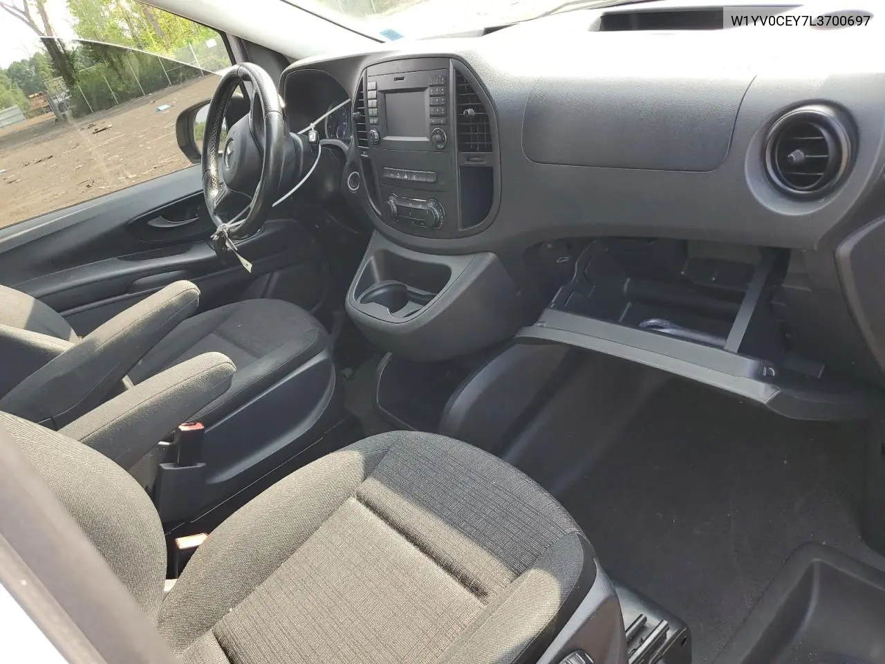 2020 Mercedes-Benz Metris VIN: W1YV0CEY7L3700697 Lot: 60197795