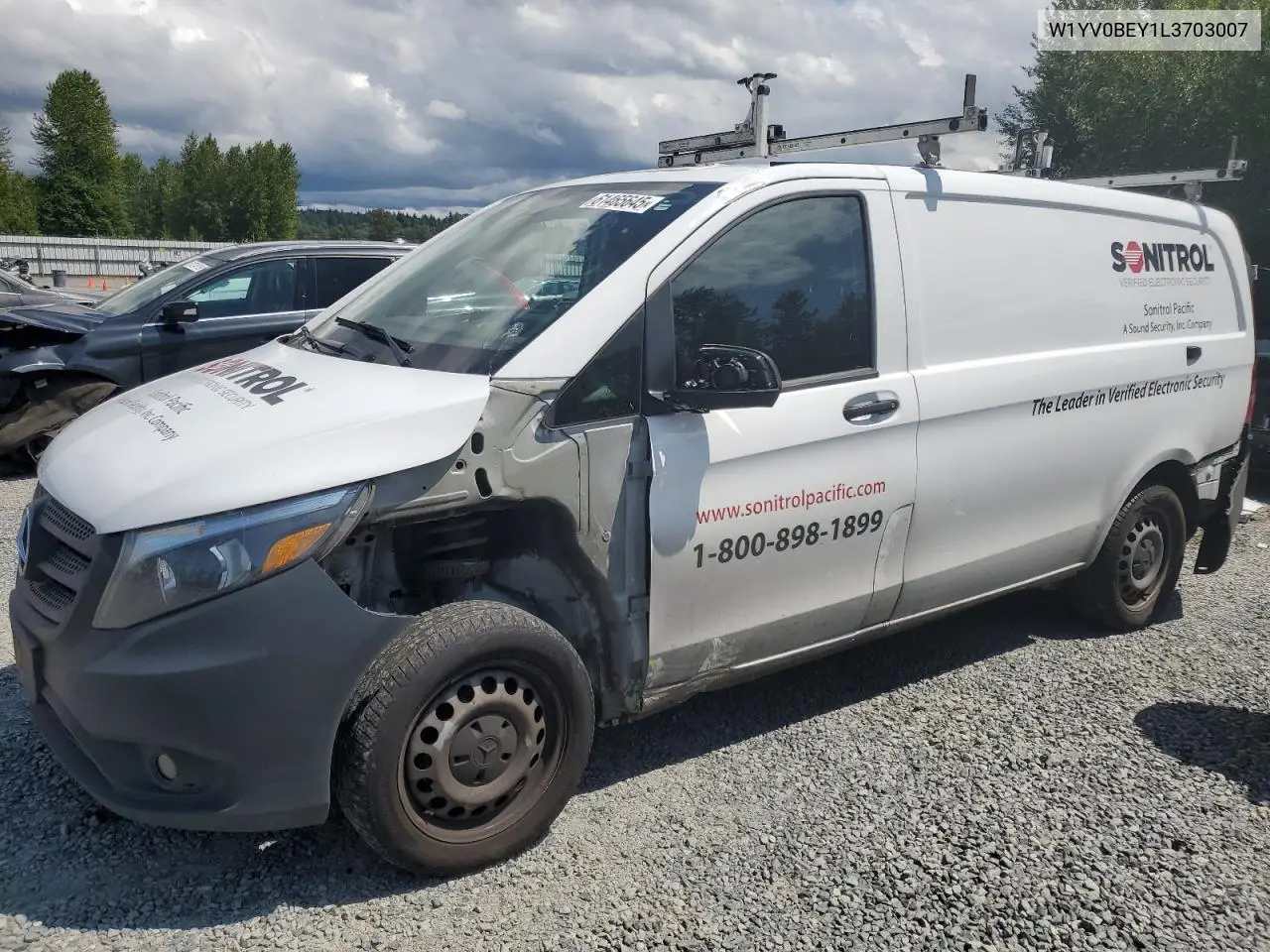 2020 Mercedes-Benz Metris VIN: W1YV0BEY1L3703007 Lot: 61465645