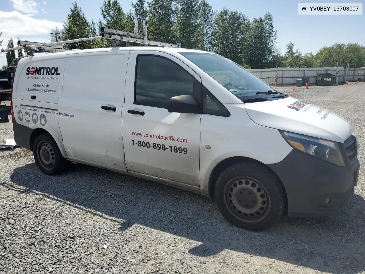 2020 Mercedes-Benz Metris VIN: W1YV0BEY1L3703007 Lot: 61465645
