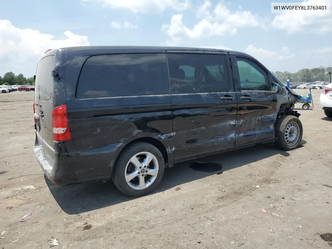 2020 Mercedes-Benz Metris VIN: W1WV0FEY8L3763401 Lot: 62160895