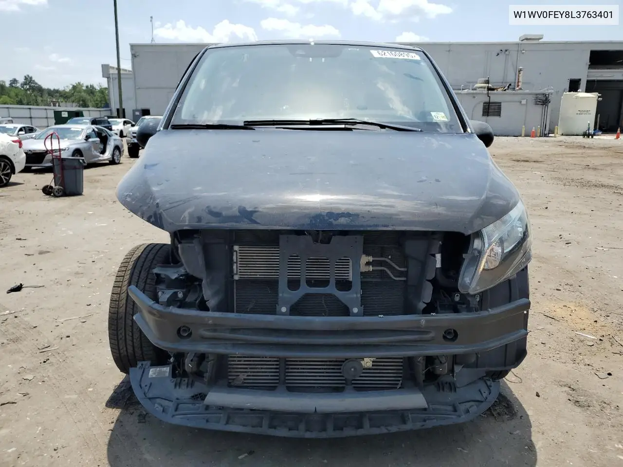2020 Mercedes-Benz Metris VIN: W1WV0FEY8L3763401 Lot: 62160895