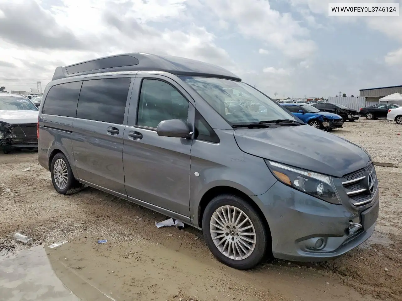 2020 Mercedes-Benz Metris VIN: W1WV0FEY0L3746124 Lot: 63705325