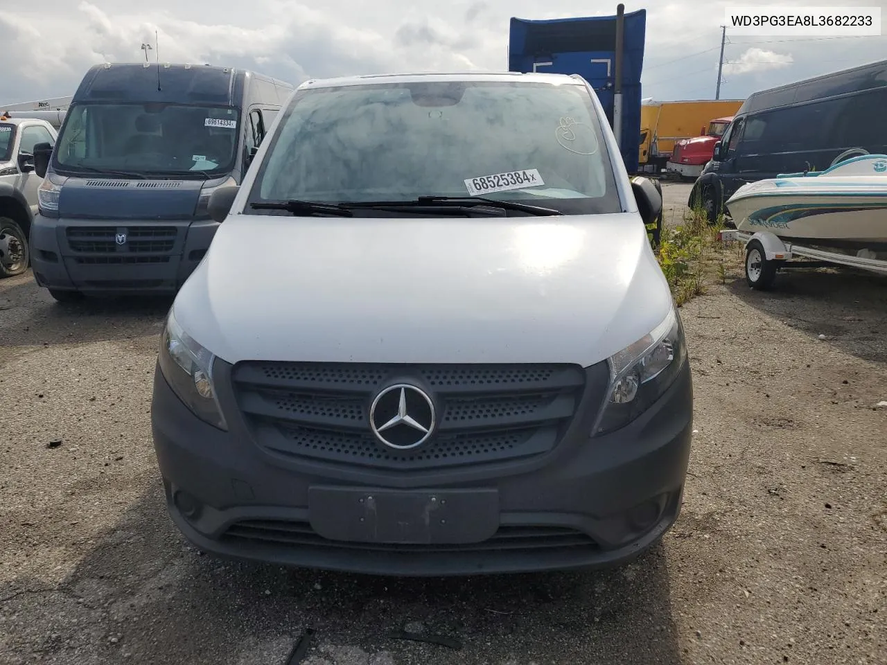 2020 Mercedes-Benz Metris VIN: WD3PG3EA8L3682233 Lot: 68525384