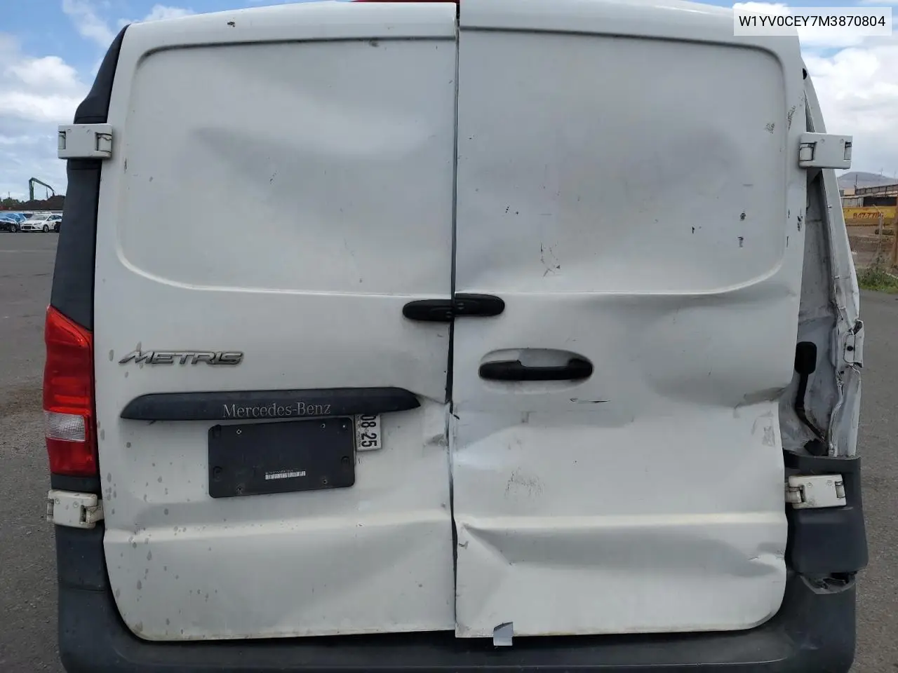 2021 Mercedes-Benz Metris VIN: W1YV0CEY7M3870804 Lot: 62220035