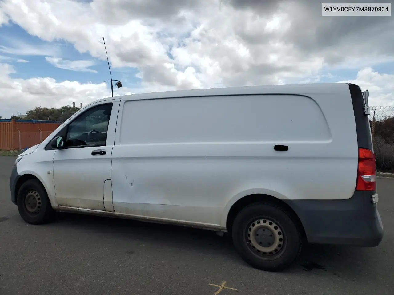 2021 Mercedes-Benz Metris VIN: W1YV0CEY7M3870804 Lot: 62220035