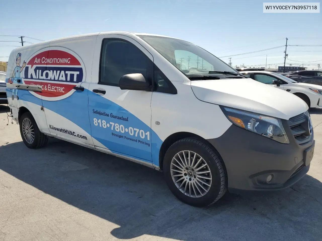 2022 Mercedes-Benz Metris VIN: W1YV0CEY7N3957118 Lot: 50410835
