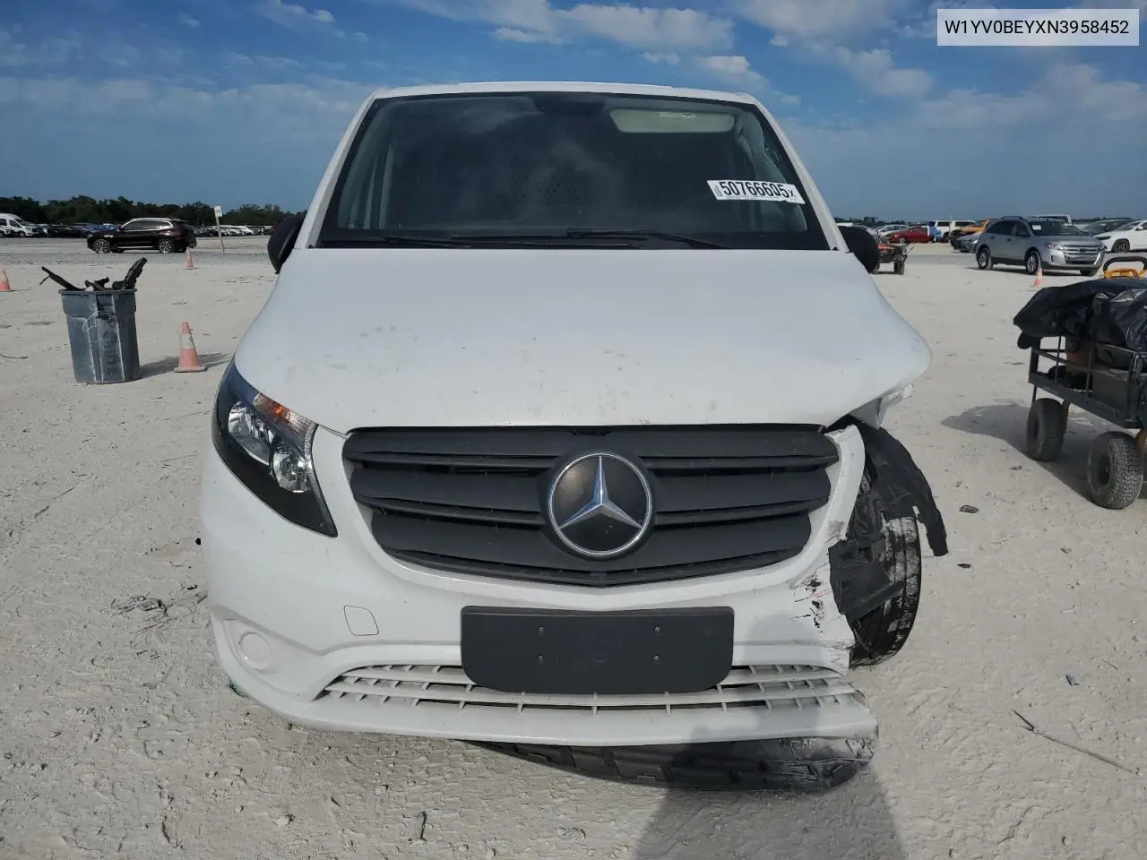 2022 Mercedes-Benz Metris VIN: W1YV0BEYXN3958452 Lot: 50766605