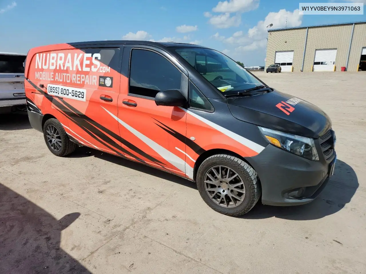 2022 Mercedes-Benz Metris VIN: W1YV0BEY9N3971063 Lot: 64663415