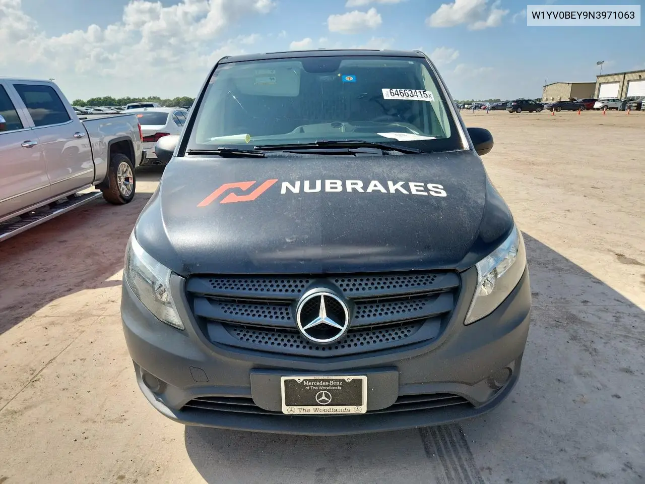 2022 Mercedes-Benz Metris VIN: W1YV0BEY9N3971063 Lot: 64663415