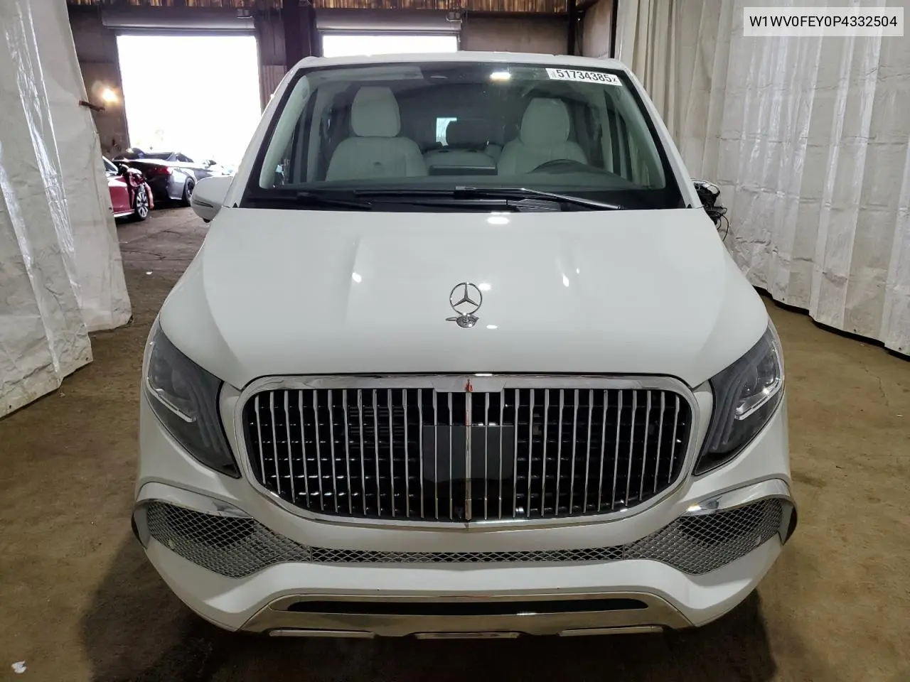 2023 Mercedes-Benz Metris VIN: W1WV0FEY0P4332504 Lot: 51734385