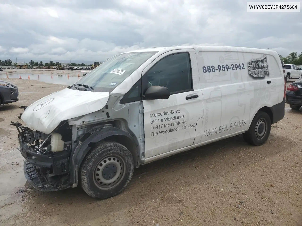 2023 Mercedes-Benz Metris VIN: W1YV0BEY3P4275604 Lot: 54118775