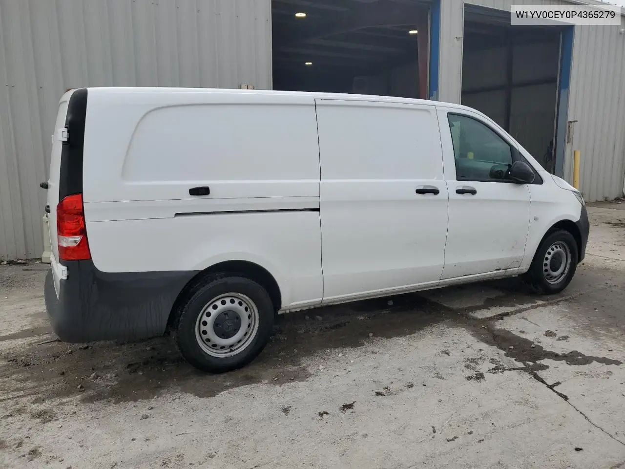 2023 Mercedes-Benz Metris VIN: W1YV0CEY0P4365279 Lot: 56732075