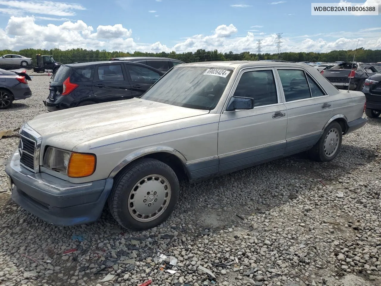 1981 Mercedes-Benz 300 Sd VIN: WDBCB20A1BB006388 Lot: 69826424