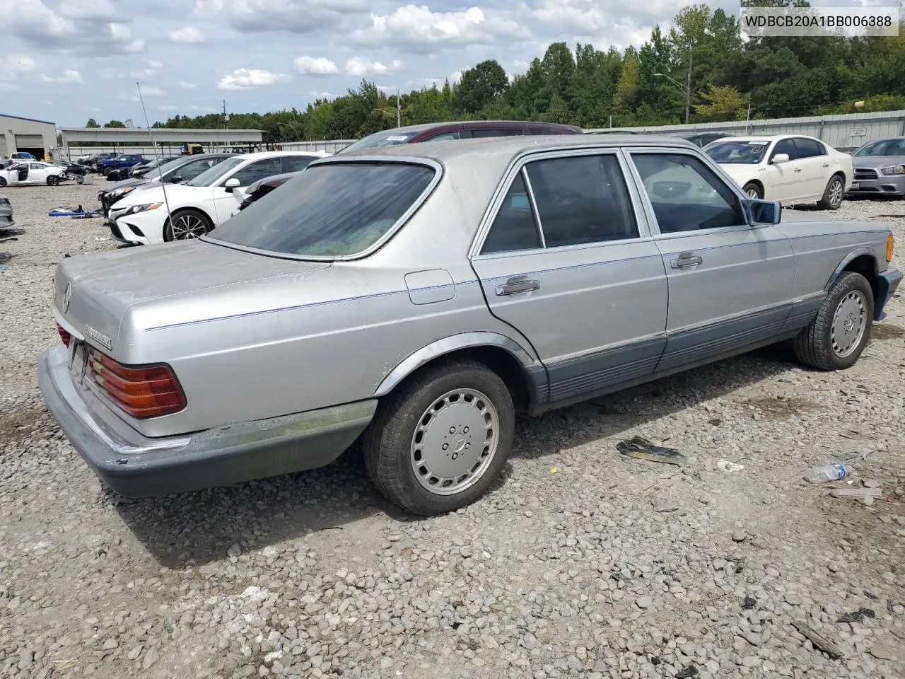 1981 Mercedes-Benz 300 Sd VIN: WDBCB20A1BB006388 Lot: 69826424