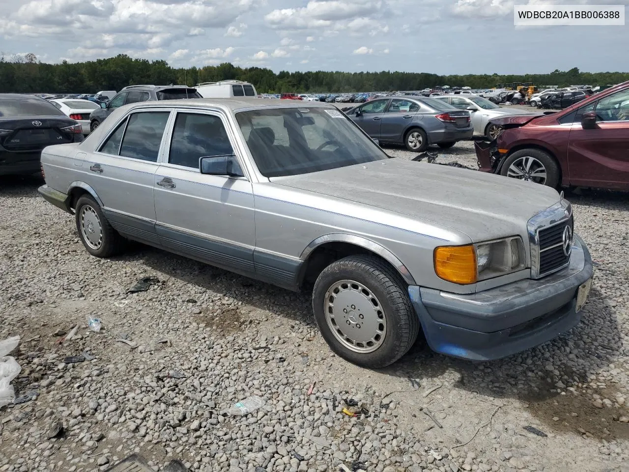 1981 Mercedes-Benz 300 Sd VIN: WDBCB20A1BB006388 Lot: 69826424