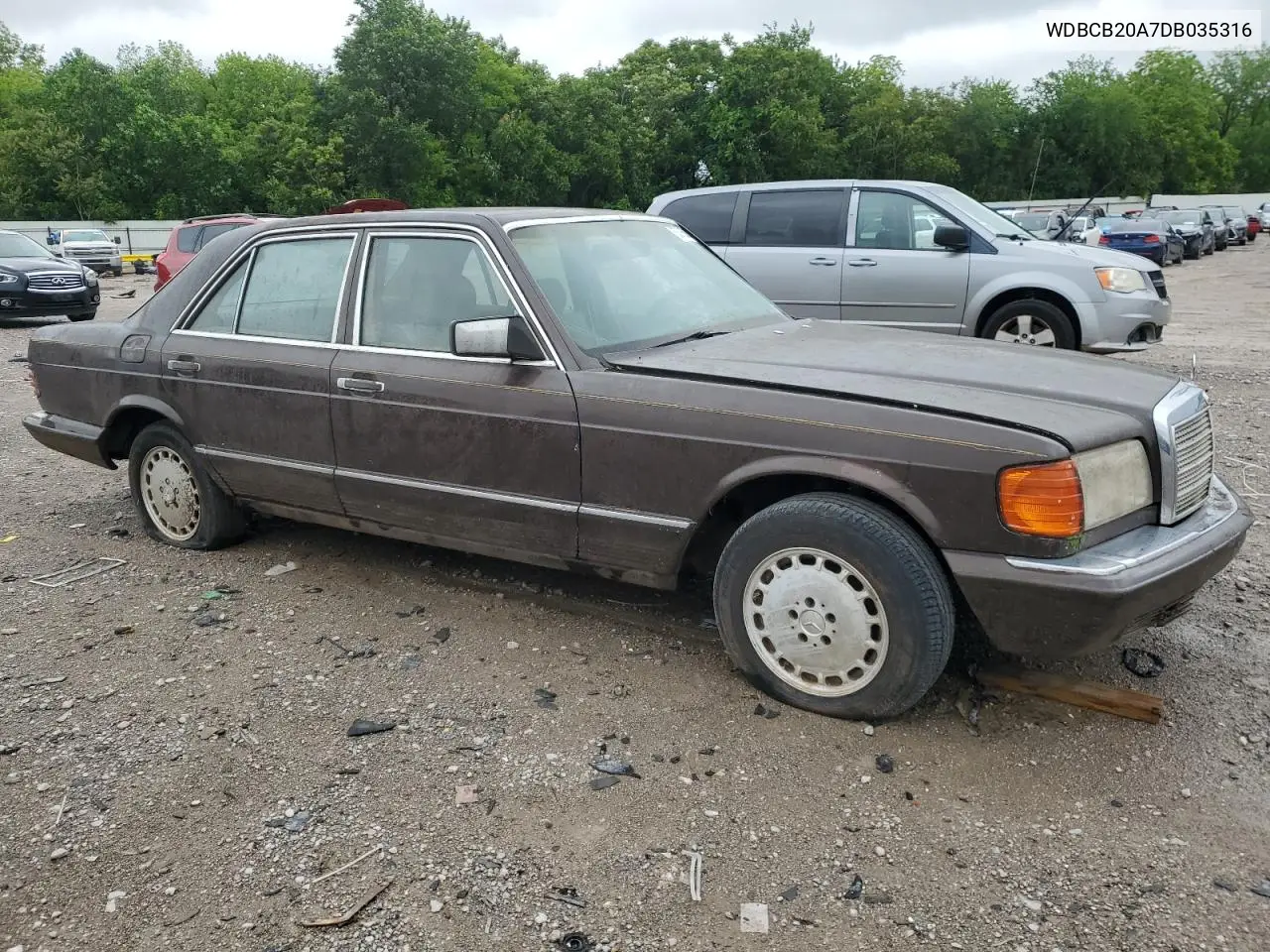 1983 Mercedes-Benz 300 Sd VIN: WDBCB20A7DB035316 Lot: 53765635