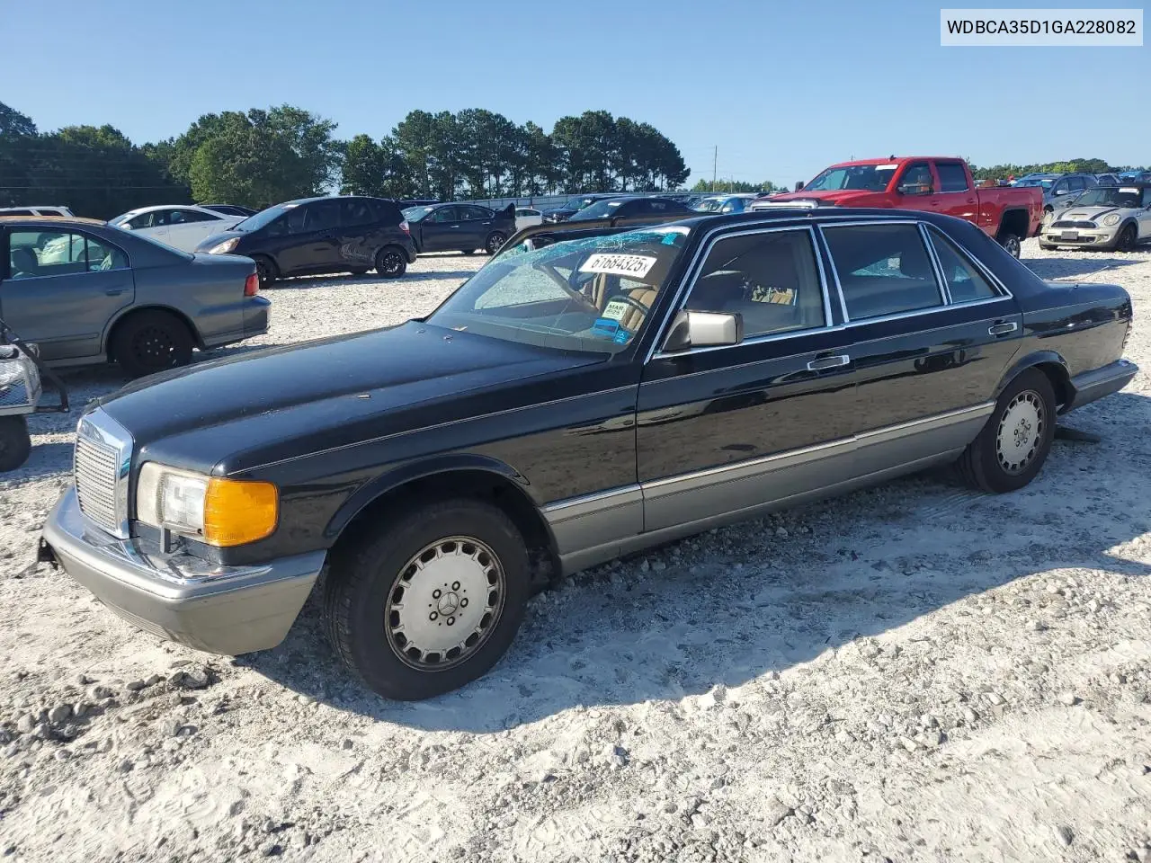 1986 Mercedes-Benz 420 Sel VIN: WDBCA35D1GA228082 Lot: 61684325